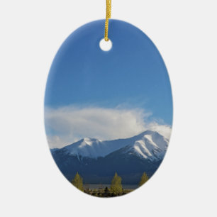 Mt. Princeton dreams Ceramic Ornament