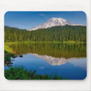 Mt. Rainier and Reflection Lake Mouse Pad