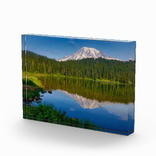 Mt. Rainier and Reflection Lake Photo Block