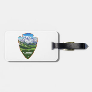 Mt. Rainier National Park Arrowhead Luggage Tag