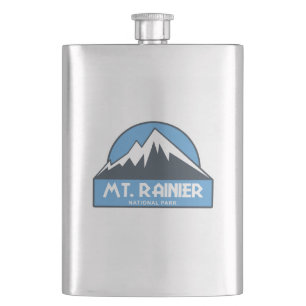 Mt. Rainier National Park Hip Flask