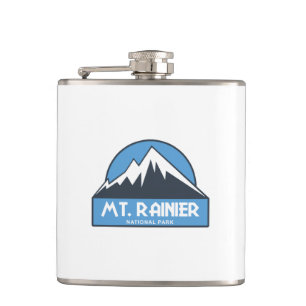 Mt. Rainier National Park Hip Flask