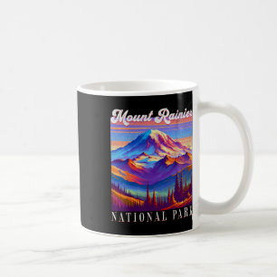 Mt. Rainier National Park Mountain Art Souvenir 1 Coffee Mug