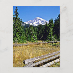 Mt. Rainier National Park Postcard