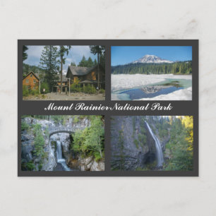 Mt. Rainier National Park postcard