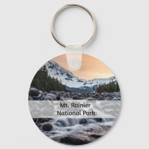 Mt. Rainier National Park Souvenir  Key Ring