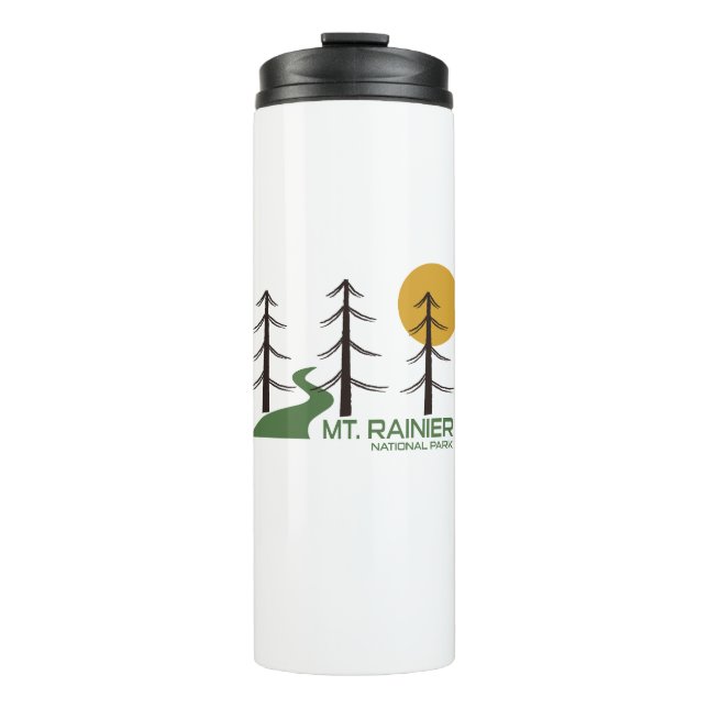 Mt. Rainier National Park Trail Thermal Tumbler (Front)