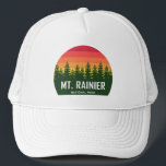 Mt. Rainier National Park Trucker Hat<br><div class="desc">At 14, 410 feet above sea level,  Mount Rainier is an American icon and the most glaciated peak in the contiguous U.S.A.</div>