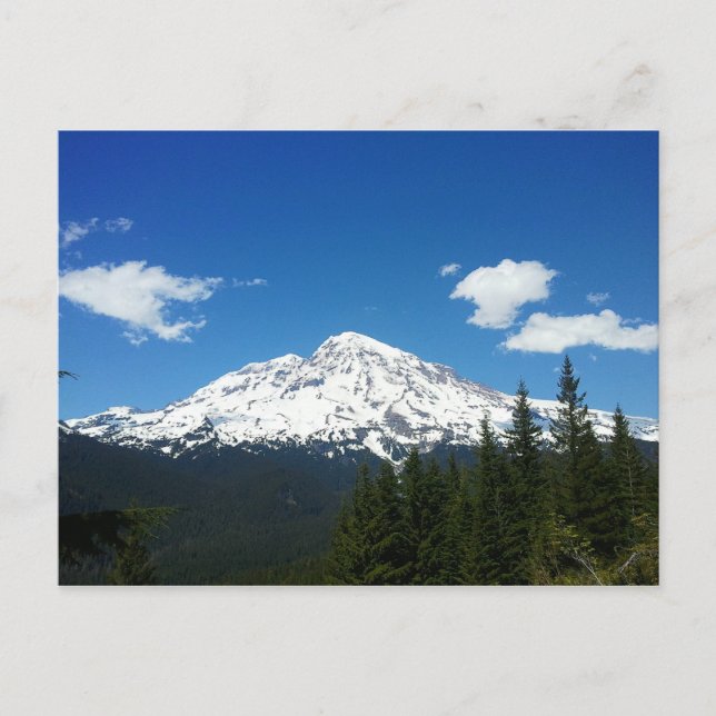 Mt. Rainier Postcard (Front)