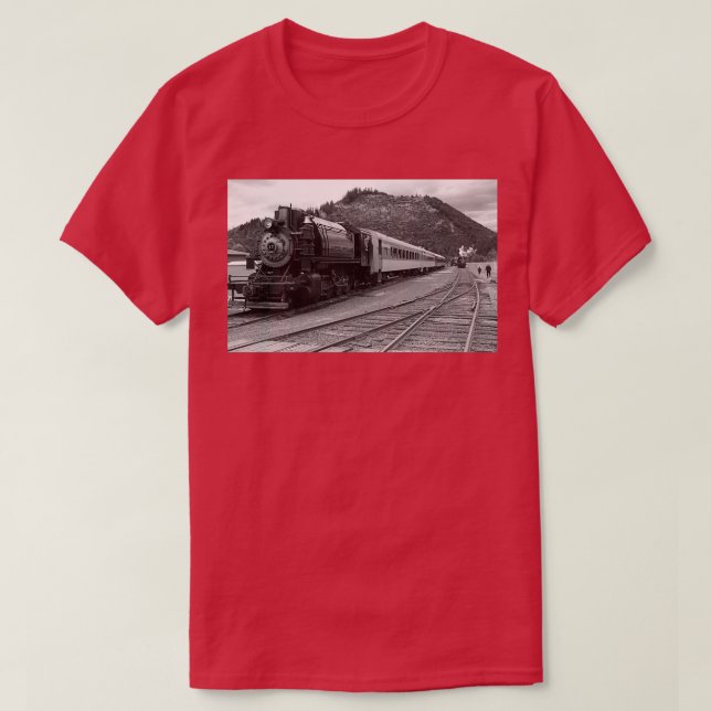 Mt Rainier Scenic Railroad 17 and Friends T-Shirt (Design Front)