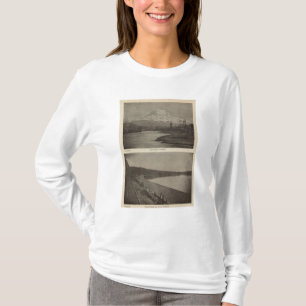 Mt Rainier Steilacoom Beach T-Shirt