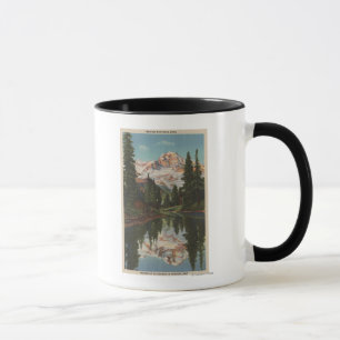 Mt. Rainier, WA - Mirror Lake with Mt. Reflectio Mug