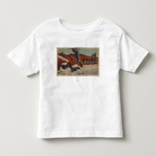 Mt. Rainier, WA - Paradise Inn Toddler T-Shirt