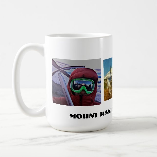 Mt Ranier Coffee Mug (Left)