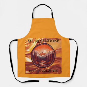 Mt. Revelstoke British Columbia Apron