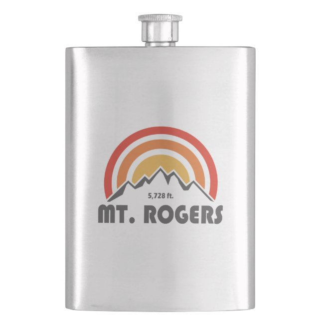 Mt. Rogers Hip Flask (Front)