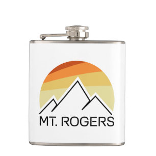 Mt. Rogers Virginia Retro Hip Flask