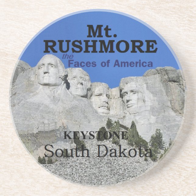 Mt. Rushmore Coaster (Front)