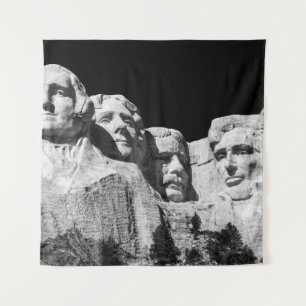 MT. RUSHMORE DURING DAYTIME TAPESTRY
