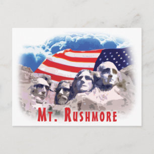 Mt. Rushmore Postcard