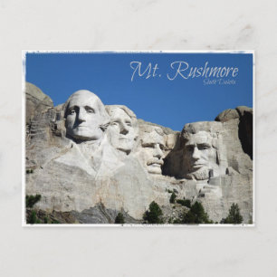 Mt. Rushmore Postcard