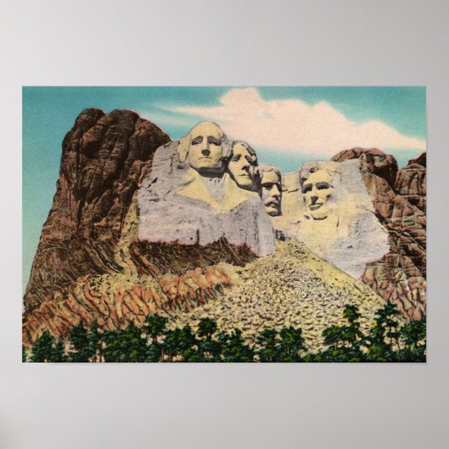 Mt. Rushmore Poster (Front)