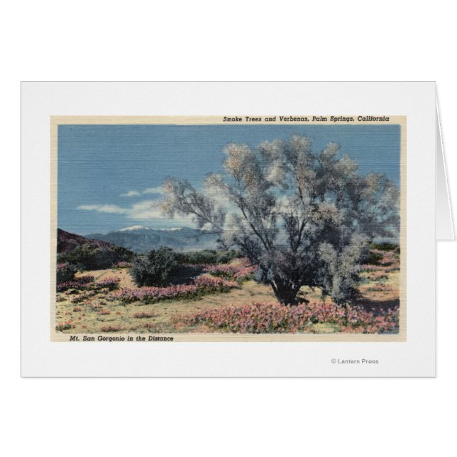 Mt. San Gorgonio View, Smoke Trees (Front Horizontal)