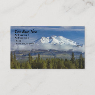 MT SHASTA #1 BUSINESS CARD
