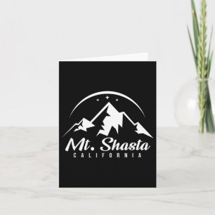 Mt. Shasta California Ski Resort Skiing Snowboardi Card