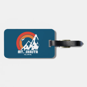 Mt. Shasta California Sun Eagle Luggage Tag