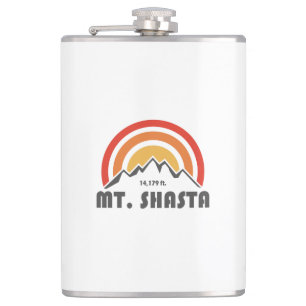 Mt. Shasta Hip Flask