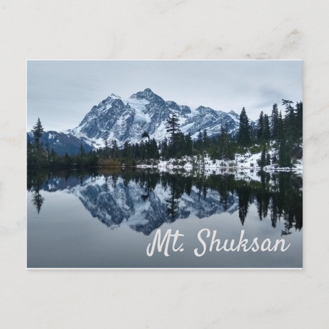 Mt Shuksan Postcard (Front)