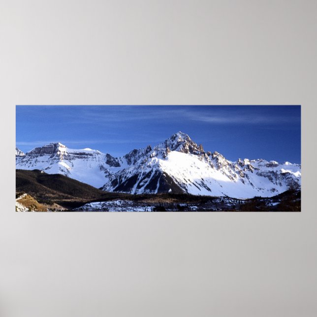 Mt. Sneffels Panorama Poster (Front)