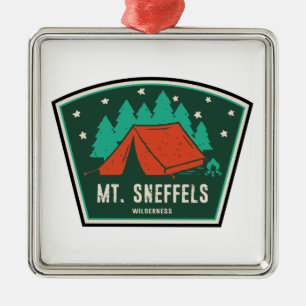 Mt. Sneffels Wilderness Colorado Camping Metal Ornament
