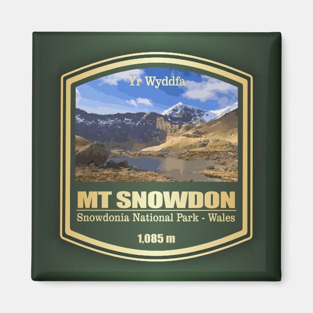 Mt Snowdon (PF) Magnet (Front)