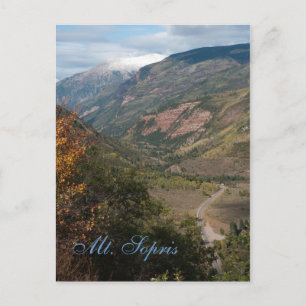 Mt. Sopris, Colorado Postcard