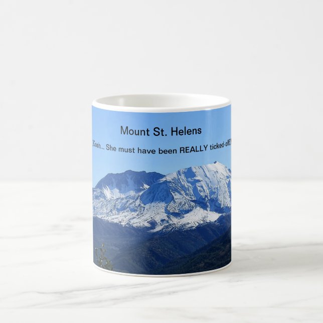 Mt. St. Helens Lava Dome coffee mug (Center)