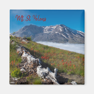 Mt. St. Helens Spring Magnet