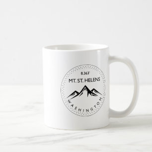 Mt. St. Helens Washington Mountain Climbing Hiking Coffee Mug