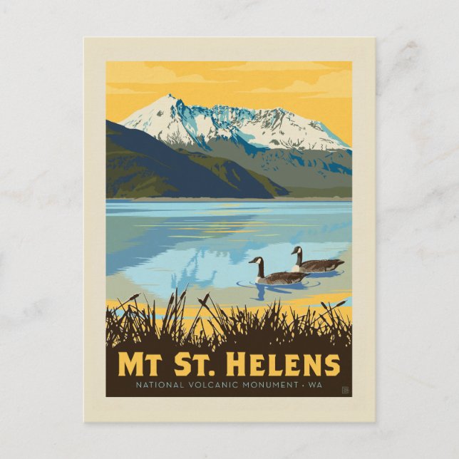 Mt St. Helens | Washington Postcard (Front)