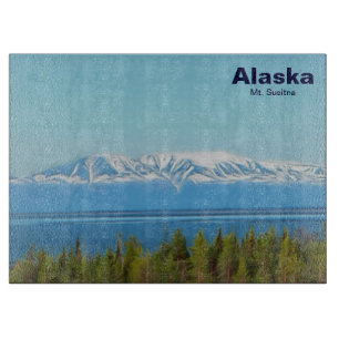 Mt. Susitna (Alaska) Cutting Board