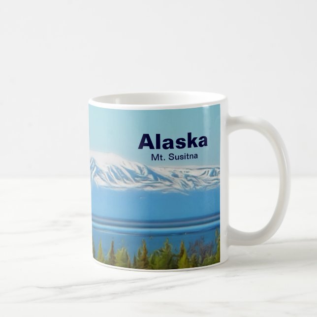 Mt. Susitna Coffee Mug (Right)
