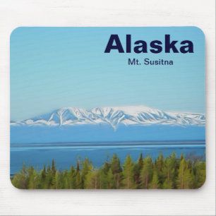 Mt. Susitna Mouse Pad