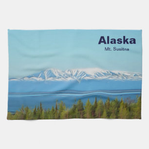 Mt. Susitna Tea Towel