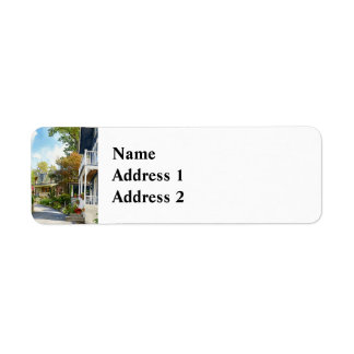 Mt. Tabor NJ – Street on a Hill Return Address Label