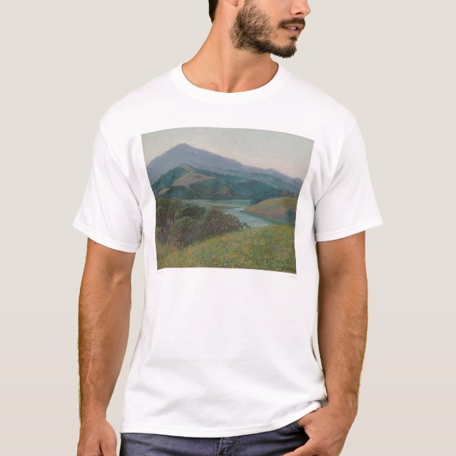 Mt. Tamalpais from Corte Madera Creek (1153) T-Shirt (Front)