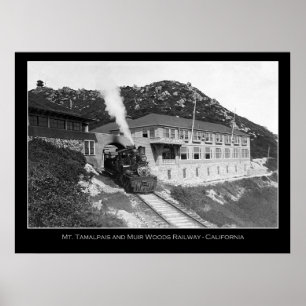 Mt Tamalpais & Mill Valley Railway Photo Poster