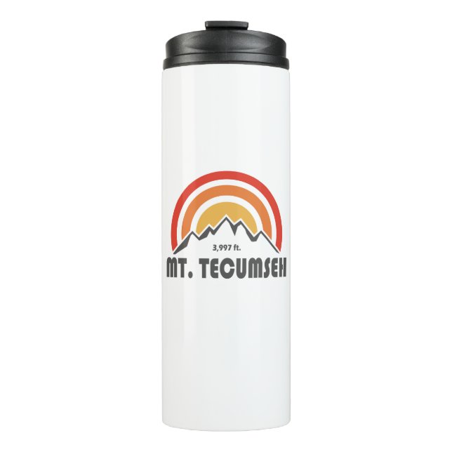 Mt. Tecumseh New Hampshire Thermal Tumbler (Front)