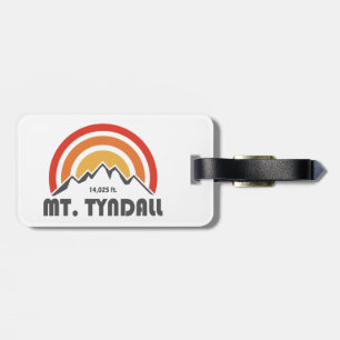 Mt. Tyndall California Luggage Tag
