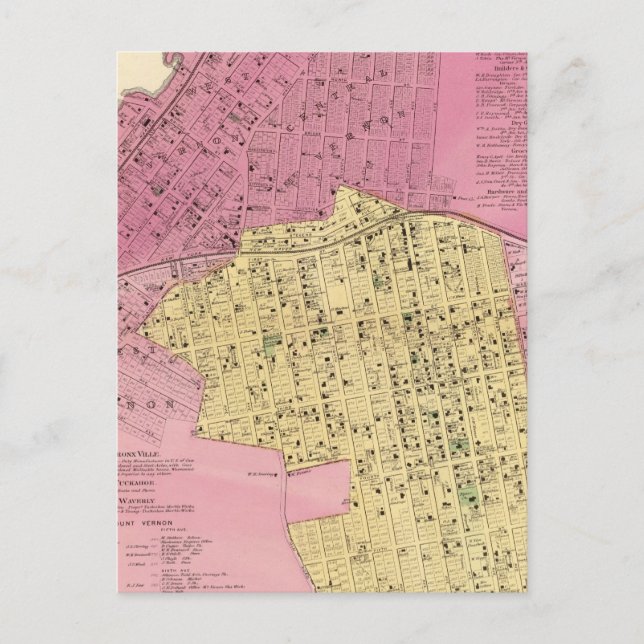 Mt Vernon, NY Postcard (Front)